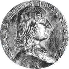 Medalla de Pico de la Mirandola, Conde de la Concordia