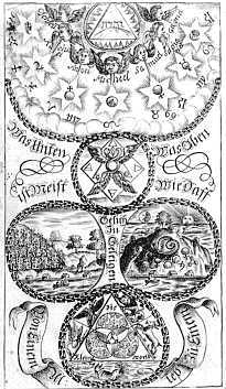 Frontispice de la première édition en allemand du Corpus Hermeticum